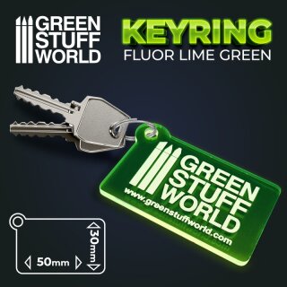 GSW logo Keyring - Green