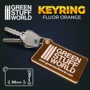 Green Stuff World - logo Keyring - Orange