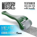 Green Stuff World - Rolling pin with Handle - Cobblestone 15mm