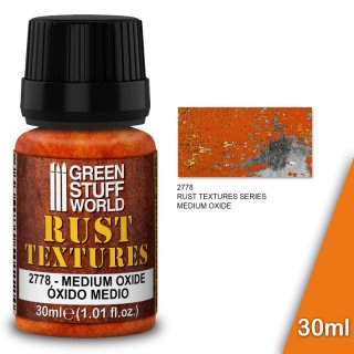 Green Stuff World - Rust Textures - MEDIUM OXIDE RUST 30ml