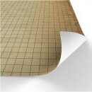 Playmats.eu - Dry-Erase Mat 32x32 inches / 80x80 cm - Papyrus 2 - Square grid
