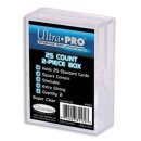 Ultra Pro - 2-Piece Storage Box - for 25 Cards - Clear (2...