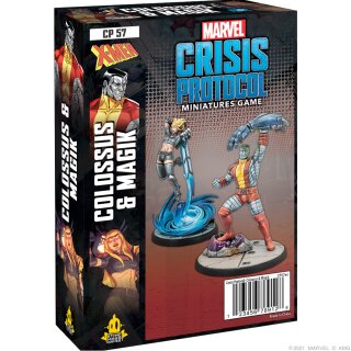 Marvel Crisis Protocol: Colossus & Magik - Englisch