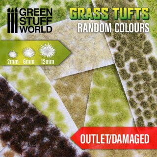 Green Stuff World - Grass TUFTS - self-adhesive - OUTLET / DAMAGED
