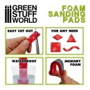 Green Stuff World - Foam Sanding Pads - FINE GRIT ASSORTMENT x20
