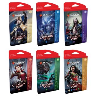 Innistrad: Crimson Vow Theme Booster Pack - English - Set (Each Theme Booster 1x)