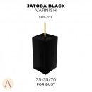 Scale 75 - Jatoba Black Varnish - 35X35X70 Bust