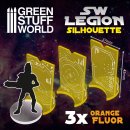 Green Stuff World - SW Legion Silhouette - Fluor Orange