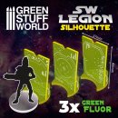 Green Stuff World - SW Legion Silhouette - Fluor Green
