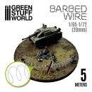 Green Stuff World - simulated BARBED WIRE - 1/65-1/72 (20mm)