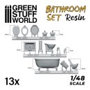 Green Stuff World - Resin Set Toilet and WC