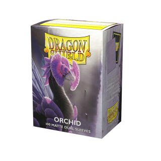 Dragon Shield - Standard Size Dual Matte Sleeves - Orchid (100 Sleeves)