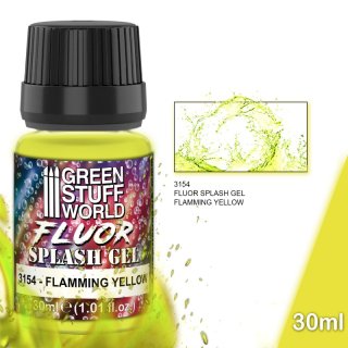 Green Stuff World - Splash Gel - Flaming Yellow