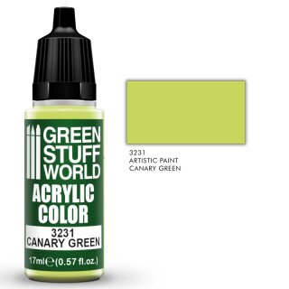 Acrylic Color CANARY GREEN
