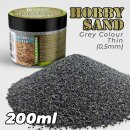 Green Stuff World - Thin Hobby Sand -  Dark Grey 200ml