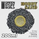Green Stuff World - Thick Hobby Sand - Dark Grey 200ml