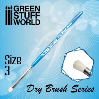 Green Stuff World - BLUE SERIES Dry Brush - Size 3