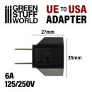 EU-USA plug adapter BLACK
