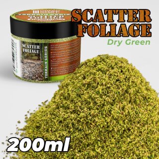 Green Stuff World - Scatter Foliage - Dry Green - 200ml