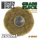 Static Grass Flock 4-6mm - SAVANNA PASTURE - 200 ml