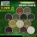 Static Grass Flock 2-3mm - DRY YELLOW PASTURE - 200 ml