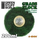 Green Stuff World - Static Grass Flock 4-6mm - DEEP GREEN MEADOW - 200 ml