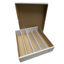 Cardboard Box with Lid for Storage of 7000 Cards