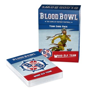 Blood Bowl: Wood Elf Team Card Pack (English)