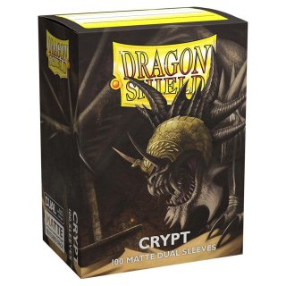 Dragon Shield - Standard Size Dual Matte Sleeves - Crypt (100 Sleeves)