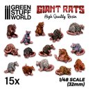 Green Stuff World - GIANT RATS Resin Set