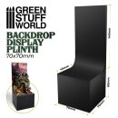 Green Stuff World - Backdrop Display Plinth 7x7x6cm Black