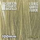 Green Stuff World - Long Grass Flock 100mm - Beige