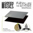 Green Stuff World - Flexplates For 3d Printers - 124x70mm