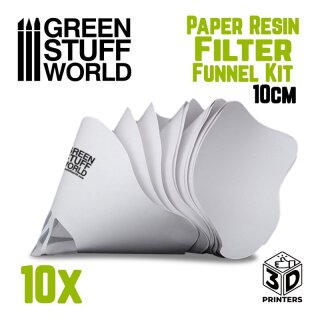 Paper resin filter funnel kit 10cm