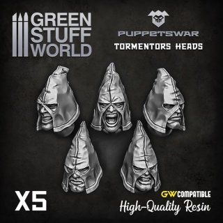Green Stuff World - Tormentors heads