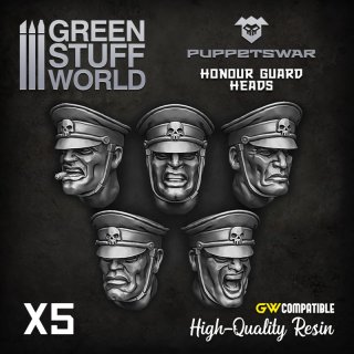 Green Stuff World - Honour Guard Heads