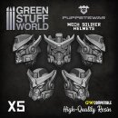 Green Stuff World - Mech Soldier helmets