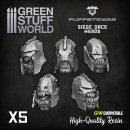 Green Stuff World - Siege Orcs Heads