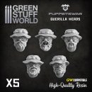 Green Stuff World - Guerilla Heads