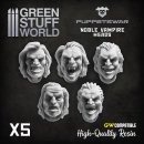 Green Stuff World - Noble Vampire heads