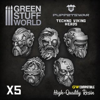 Techno Viking heads