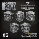 Green Stuff World - Desert Raiders heads