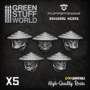 Green Stuff World - Ashigaru heads