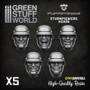 Green Stuff World - Sturmpioniere heads