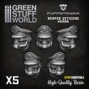 Green Stuff World - Reaper Officers heads