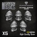 Green Stuff World - Colonial Reapers Heads