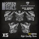 Green Stuff World - Mech Warrior helmets