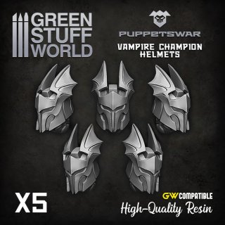 Green Stuff World - Vampire Helmets 2