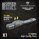 Green Stuff World - Turret - Double Laser Cannon