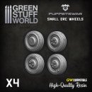 Green Stuff World - Turret - Small Orc Wheels